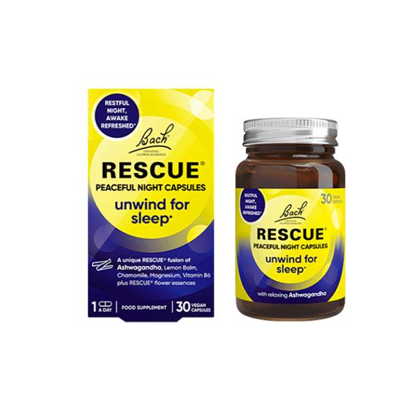 Bach RESCUE Remedy Night Capsules 30 Capsules