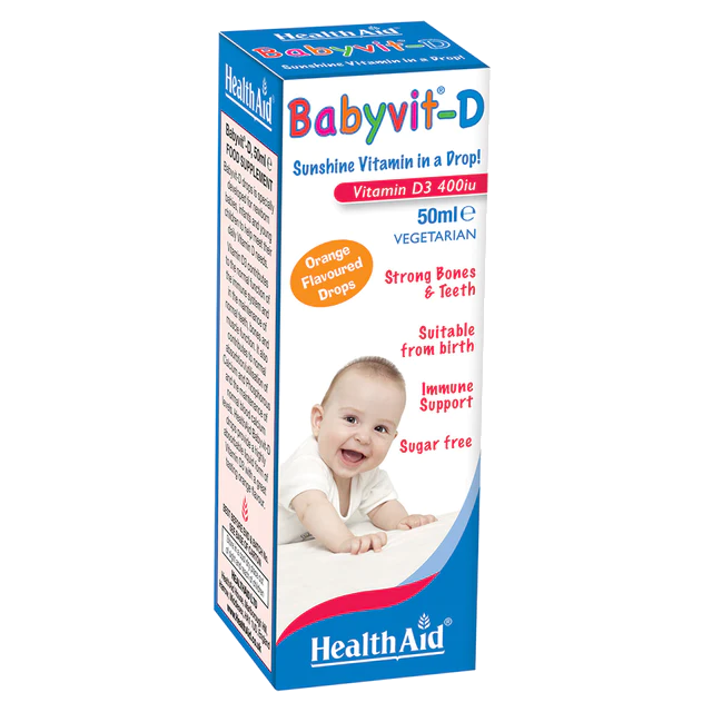 BabyVit-D Healthaid Vitamin D 400iu