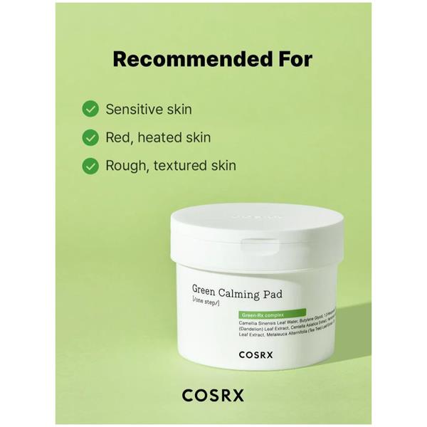 COSRX- Green Calming Pads.