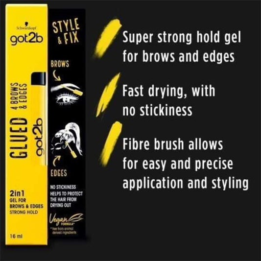 Got2b - Glued 2 in 1 - Brow & Edges
