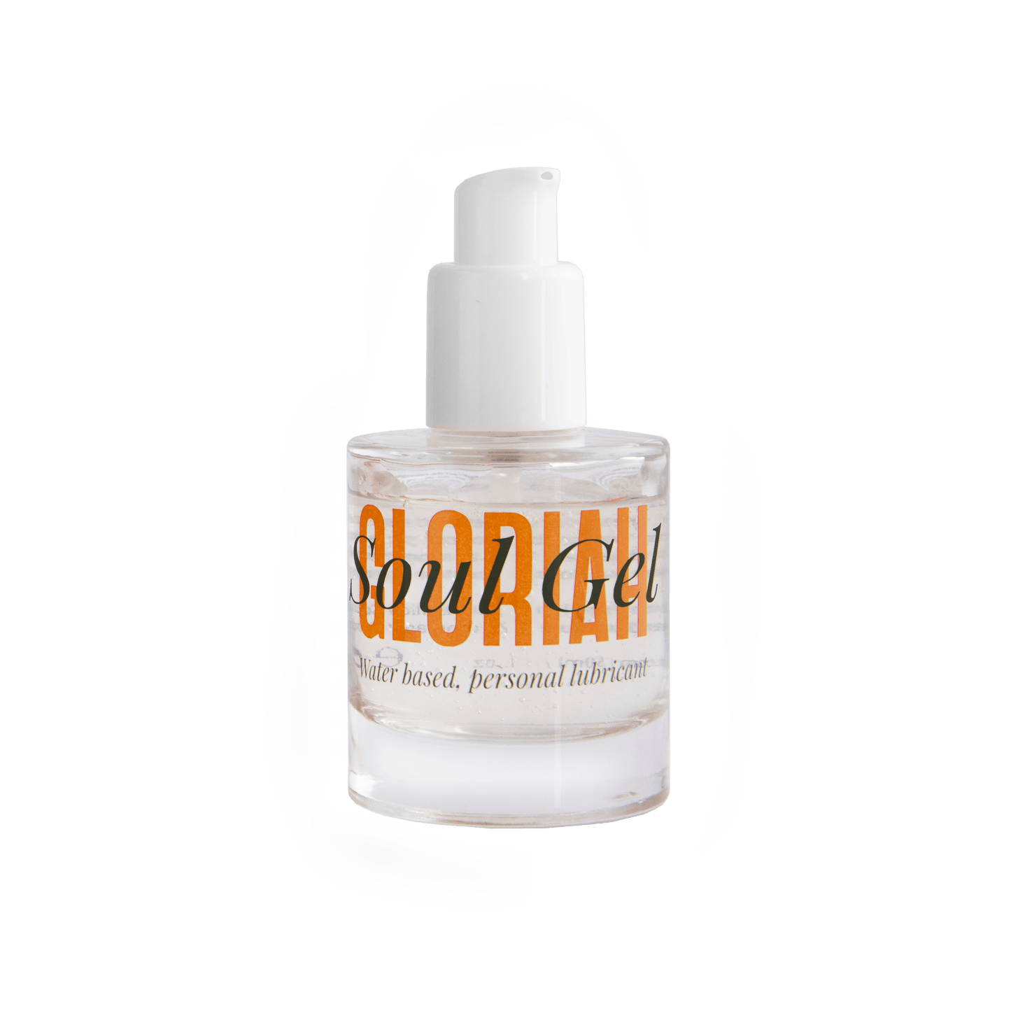 gloriah Soul Gel, 100% Natural Water Based Lube - pump 50ml