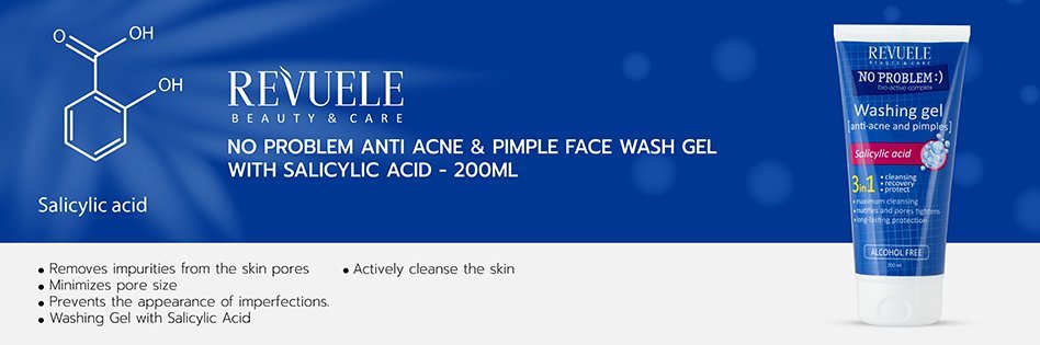 Revuele Facial Wash Gel with Salicylic Acid