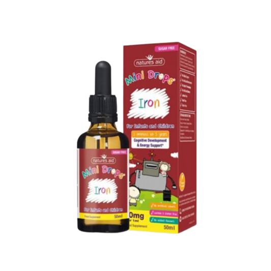 Natures Aid - Mini Drops - 3months to 5 years