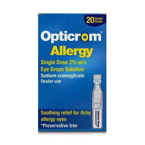 Opticrom Allergy 2% Eye Drops