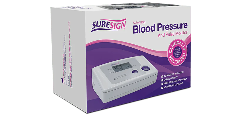 Suresign Blood Pressure And Pulse Monitor