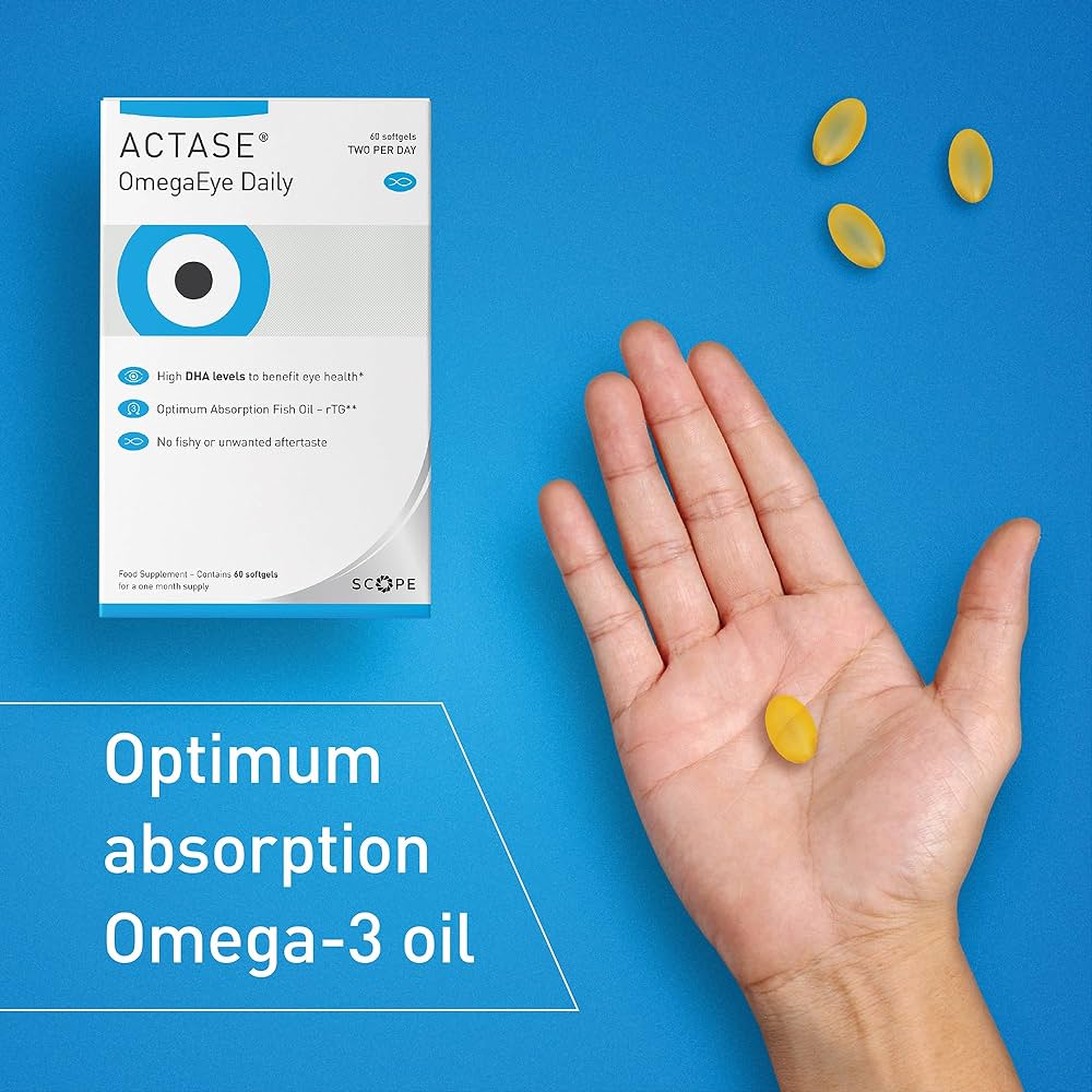 Actase Omega Eye Daily 60 Softgels