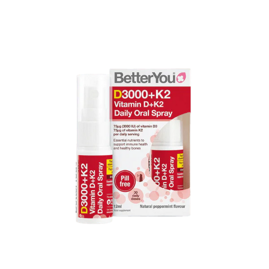 BetterYou Vitamin D3000 + K2 Spray