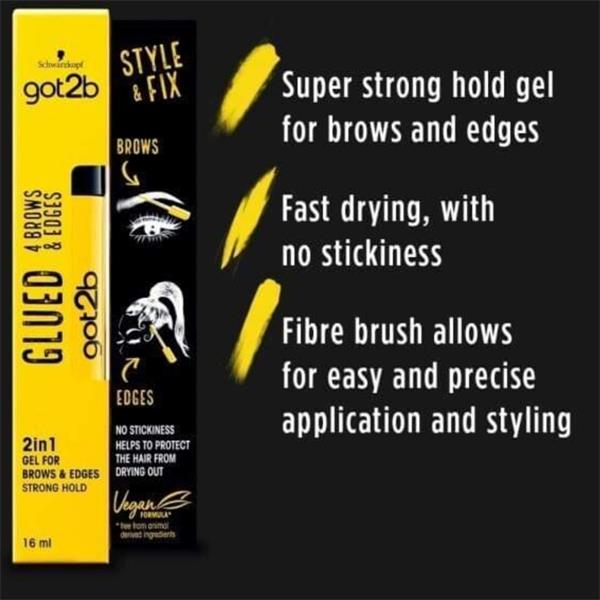 Got2b - Glued 2 in 1 - Brow & Edges