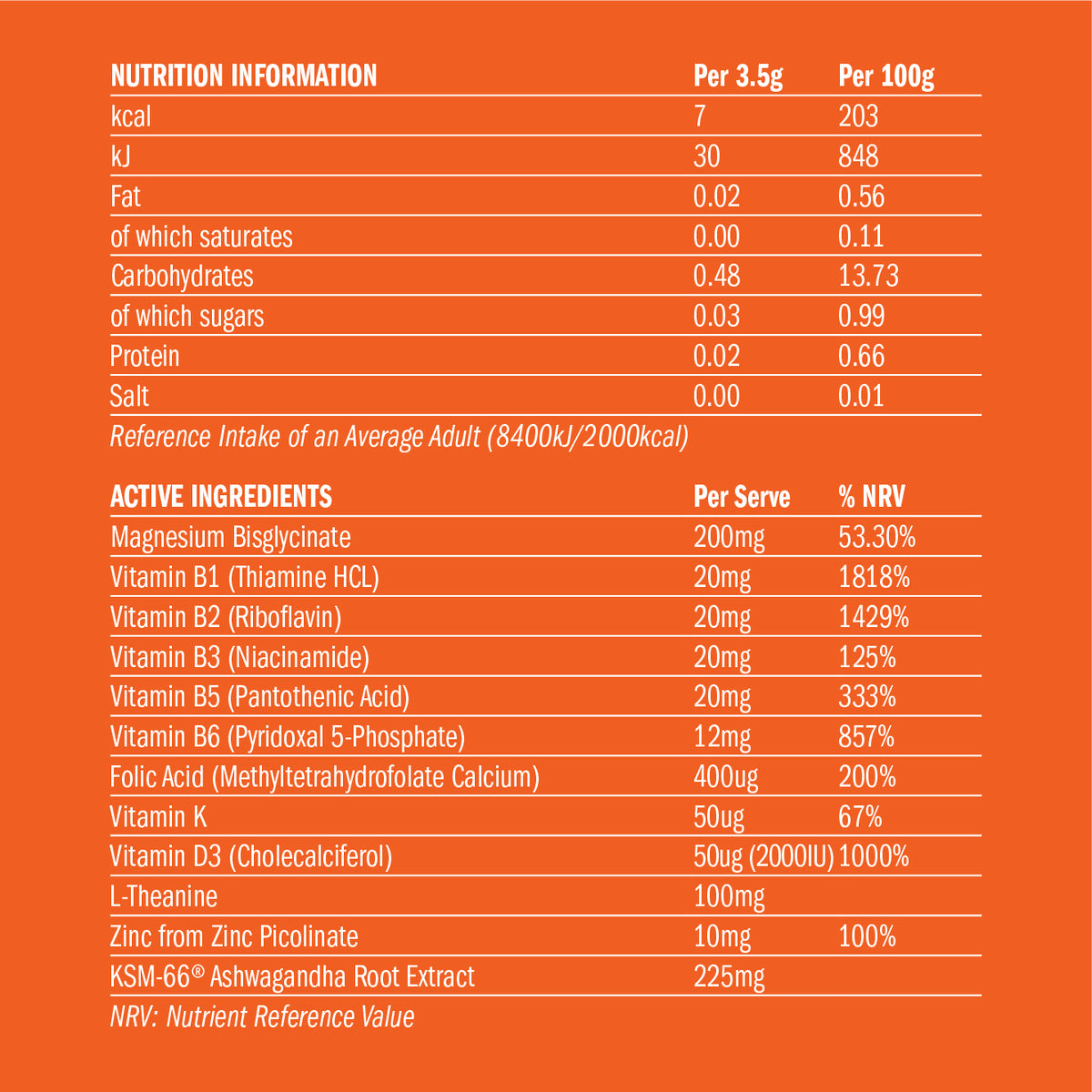 Herology Balance - Orange Flavour 30 Pack