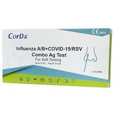Cordx Influenza A/B + COVID -19/ RSV Combo Ag test