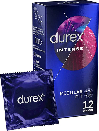 DUREX INTENSE CONDOMS - 12 PACK