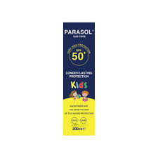 Parasol Kids Sun Care Longer Lasting SPF50+