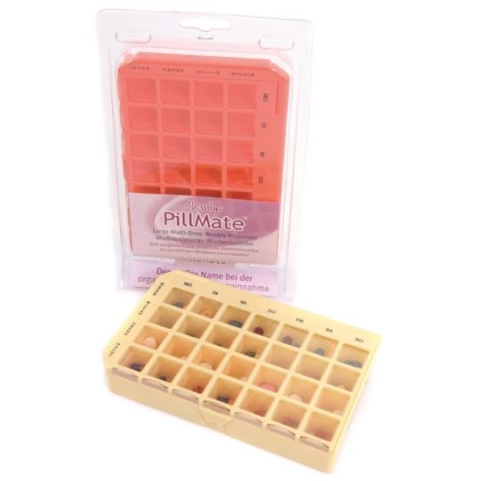 Pill Mate - Large multi dose weekly dispenser