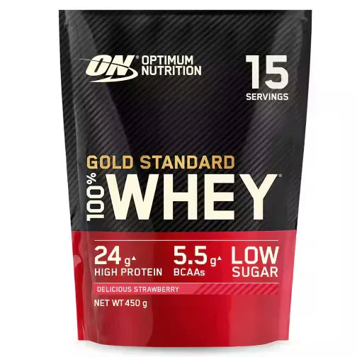 Optimum Nutrition Whey Protein Pouch - 450g - 15 Servings