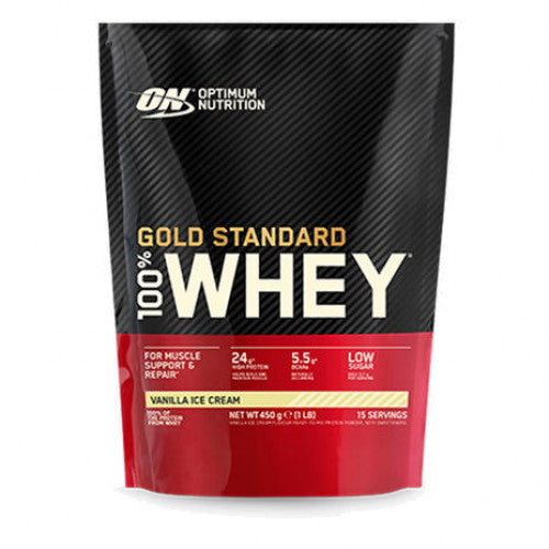 Optimum Nutrition Whey Protein Pouch - 450g - 15 Servings